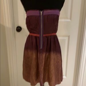 Free People strapless dress